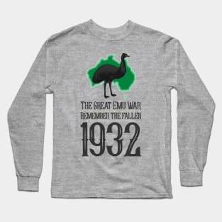 The Great Emu War of 1932 Long Sleeve T-Shirt